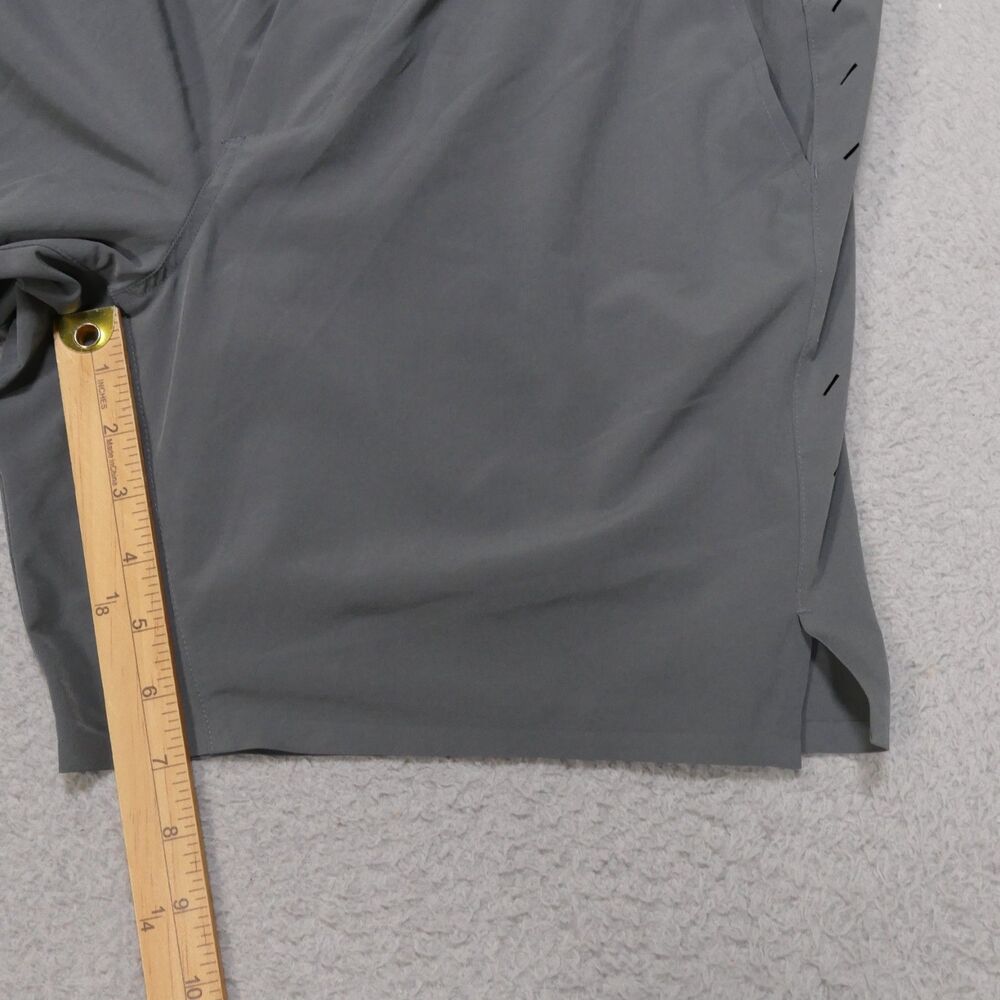 Ten Thousand Shorts Mens Large Gray Interval Athletic Lined 7" Inseam - Picture 8 of 11